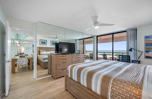 Sand Key Condo | 🌟CBC 2-3C –Beach front/pool/pickleball/gym/sauna/private balcony!
