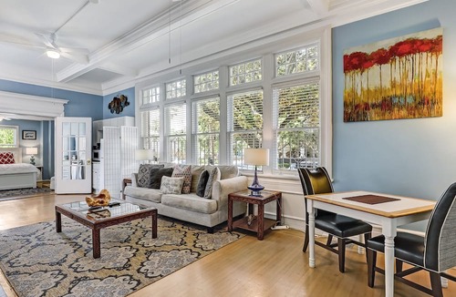 Thomas Square Apartment | Walk Everywhere in Starland, Heated Pool Access