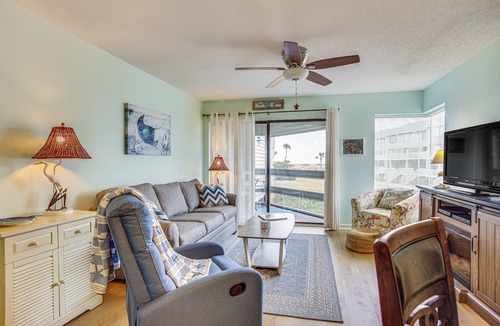 Oceanmarsh Subdivision Condo | New Screened Deck With Views To The Ocean