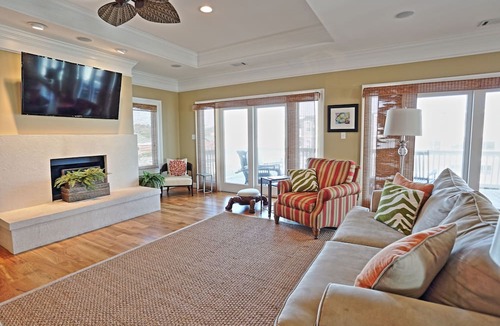 Tybee Island House | The Ultimate In Beach Living! Ocean View, Steps to Beach, Sleeps 8. Elevator!