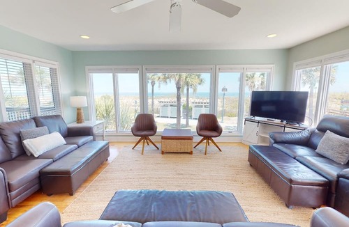 Tybee Island Condo | Spacious, Luxe Design, Large Balcony & Incredible Views!