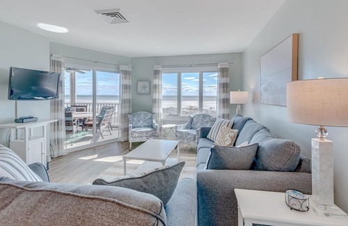 Isle of Palms Condo | Port O'Call B 203, Direct Ocean View!