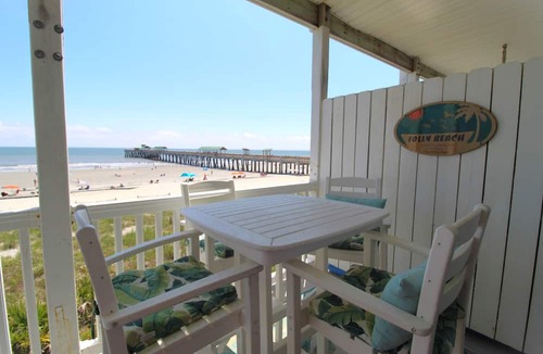 Folly Beach Condo | 3BR/3BA Oceanfront Perfection~2 Perfect