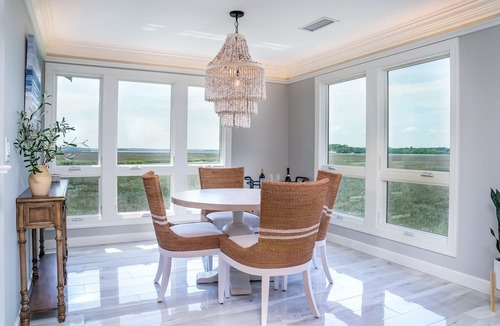Seabrook Island Villa | Spectacular Panoramic Marsh Views! Amenity access included!