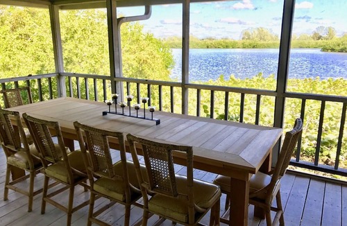 Placida House | Waterfront Sleeps 8 on the bay Beach-to-Bay private land; Dock-Wildlife-Secluded