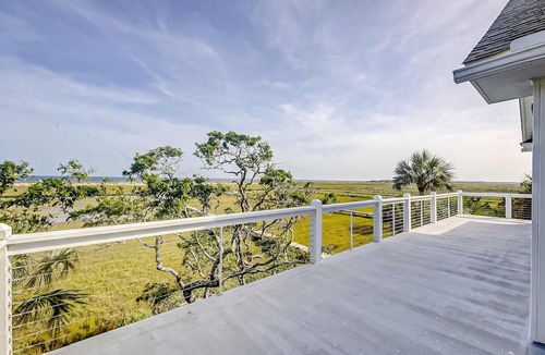 Edisto Island House | Wonderful coastal home with ocean & creek views, Ping-Pong table, & dock
