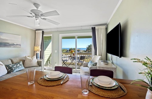 Isle of Palms Condo | Oceanfront Sea Cabin on the Front Beach of Isle of Palms
