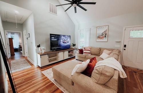 Port Royal House | Chic Family - Friendly 3BR Home w/ Pool, Hot Tub & Fire pit near Parris Island