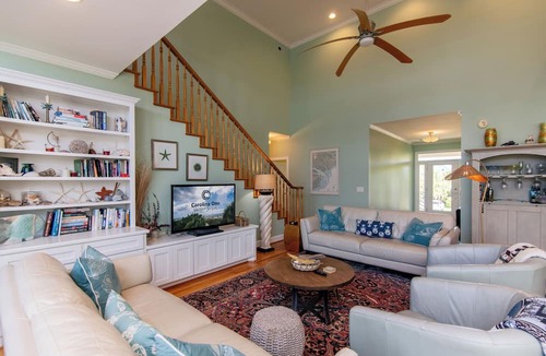 Edisto Island House | Casa Del Sol-Ocean View Home One Block from Beach Access-Free WiFi,Screened Porch,Crow's Nest