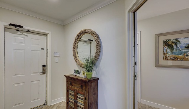 1203 SeaCrest- Awesome Ocean Views of grounds, pool and beach.