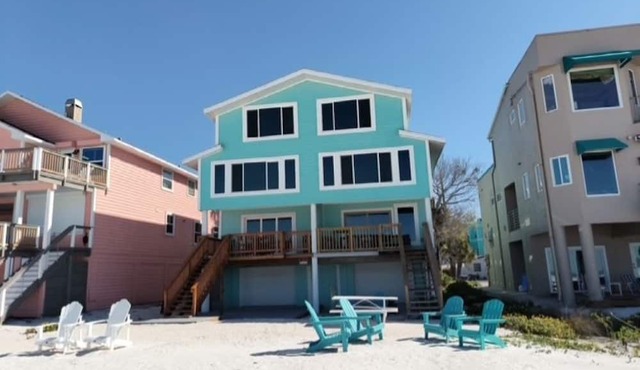 Beachfront-Directly on the Sand - Sunset Beach, Treasure Island, Florida