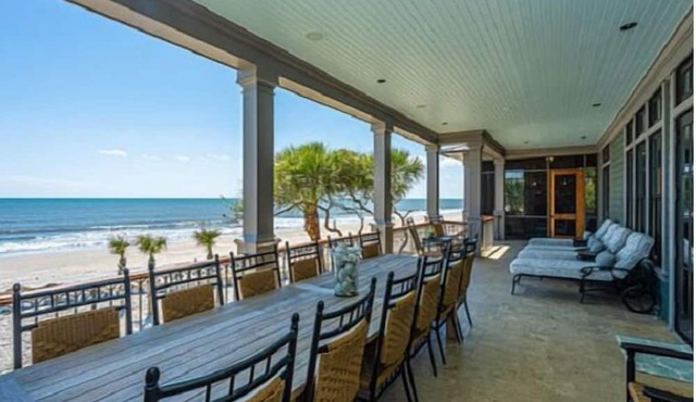 EXCLUSIVE GATED 10,000 square foot OCEANFRONT MASTERPIECE: 1.2 OCEANFRONT ACRES!